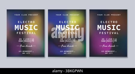 Abstract purple and black gradient background with smooth, flowing waves. Perfect for tech, digital art, posters, or stylish modern design projects. Stock Vector