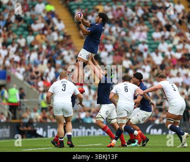 Mickael GUILLARD of France during the International Friendly rugby ...