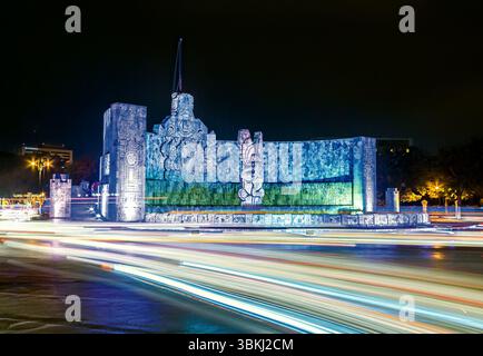 Monument to the Fatherland in the city of Mérida, Yucatán. Stock Photo