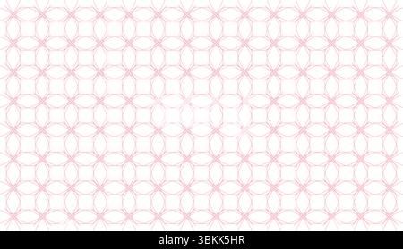 blush pink geometry soft and modern seamless pattern vector background Stock Vector