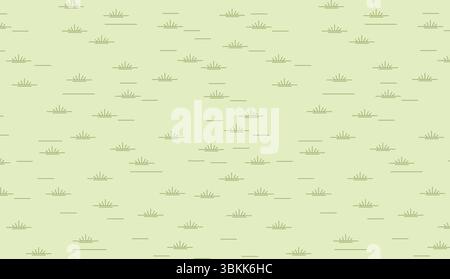 abstract green grass meadow pattern vector background Stock Vector