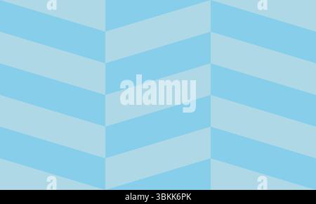 Seamless Light Blue Pattern, Modern Zigzag Design, Wallpaper, and Background, Vector Illustration. Stock Vector