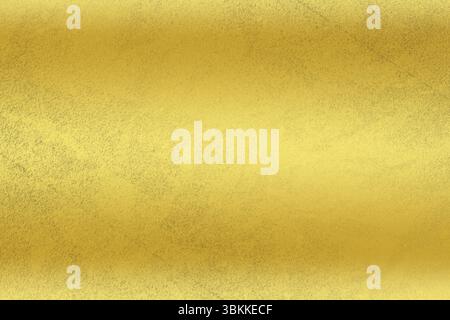 Continuous golden metallic texture is shimmering in flat design with speckles and subtle gradients Stock Photo