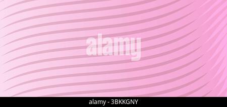 purple pink gradient background with subtle wavy lines vector illustration Stock Vector
