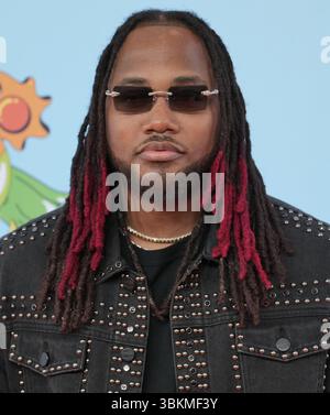Leon Thomas III at arrivals for 2025 MTV Video Music Awards - Arrivals ...