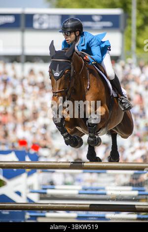 Abdel SAID Of Belgium During The Longines Paris Eiffel Jumping 2026 abdel-said-of-belgium-during-the-longines-paris-eiffel-jumping-2026