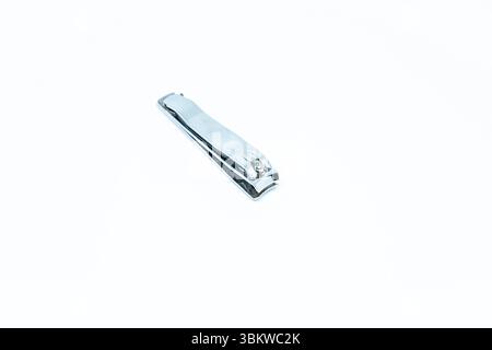 Nail clippers isolated on white background Stock Photo