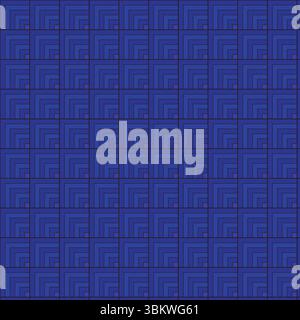 Digital blue tile pattern illustrating the number ten for modern graphic design and decorative applications Stock Vector