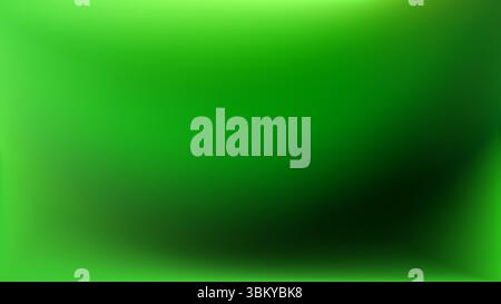 Dark green gradient background. Forest green nature bg. Stock Vector