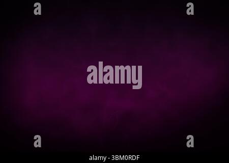 Purple mist is swirling across dark purple gradient background in abstract digital illustration Stock Photo