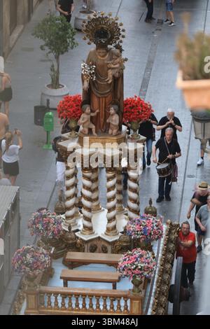 Corpus Christi celebration in Valencia Stock Photo - Alamy