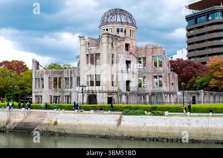 Atomic Bomb Dome, Hiroshima, Japan Stock Photo