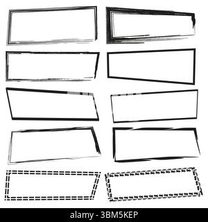 Notebook icon collection. Paper pad design. Writing tablet symbols. Vector stationery elements. Stock Vector