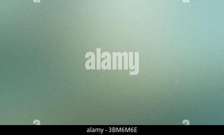 Grainy noise gradient background seamlessly transitions from green to beige Stock Photo