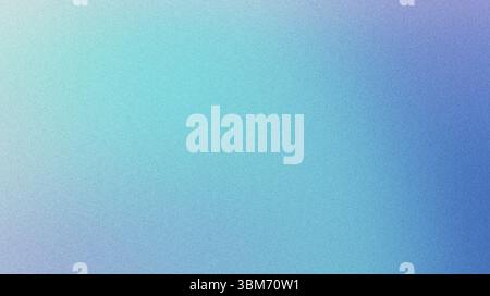 Grainy noise gradient background seamlessly transitions from blue to dark blue Stock Photo