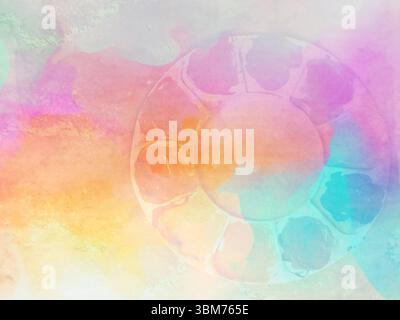 Color palette on neutral background Stock Photo