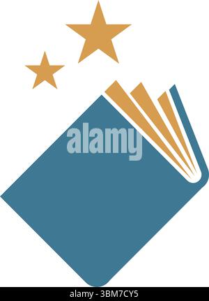 Book logo icon design template Stock Vector