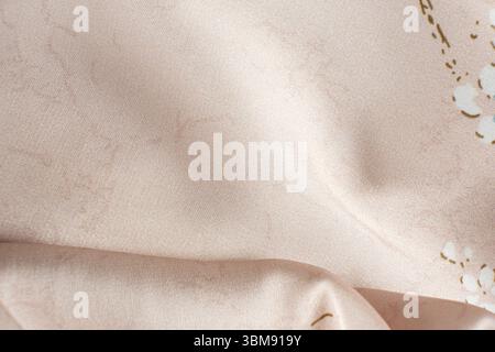 Polyester fabric with a little elastane, macro texture top view Stock Photo