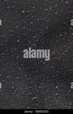 Close-Up of Old Cotton Polyester Elastane Fabric with Pilling Texture. Stock Photo
