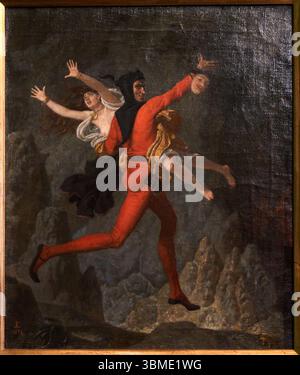 Mephistopheles, 1872, JOAQUÍN ESPALTER Y RULL, Museo del Romanticismo, Museum of Romanticism, Madrid, Spain Stock Photo