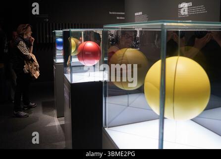 Uncertain Times, Germany Between the Wars, The Weimar Republic, Exposition, CaixaForum, Barcelona, Spain Stock Photo