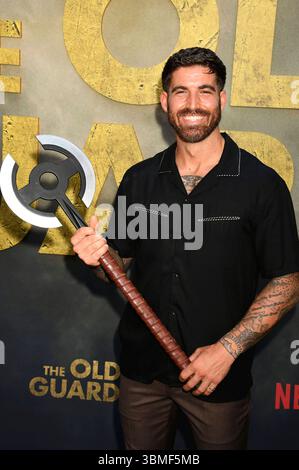 Thoren Thor Bradley bei der Premiere des Netflix-Films The Old Guard 2