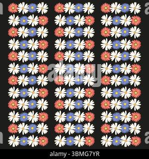 Colorful vertical pattern. Abstract textured block. Geometric grid Vector. Modern mosaic illustration. Stock Vector