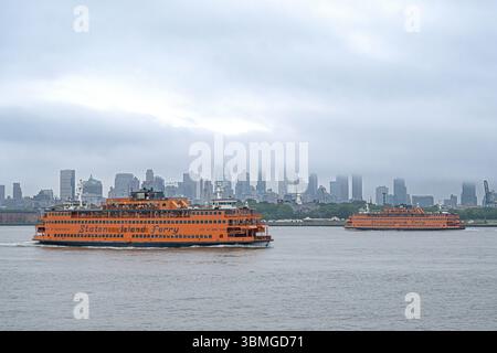 New York City skyline Stock Photo