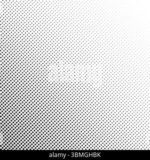 Minimalist small dots halftone vector background Stock Vector
