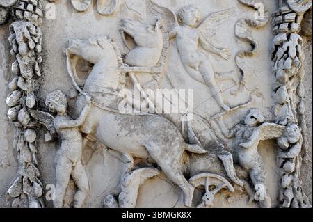Altar of romulus and remus,ostia hi-res stock photography and