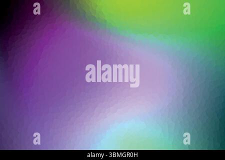 Polygonal rainbow mosaic background. Abstract low poly vector illustration. Triangular pattern in halftone style. Template geometric business design Stock Vector
