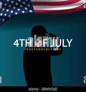 Celebrating Freedom The Spirit of Independence Day Stock Vector