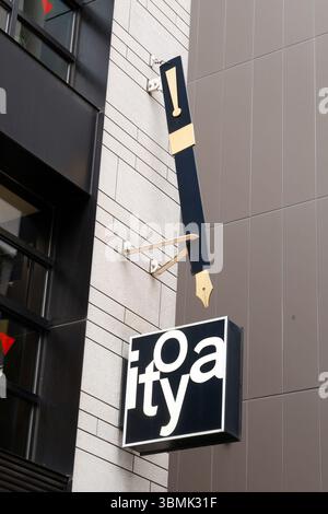 ITOYA STATIONERY STORE GINZA TOKYO Stock Photo