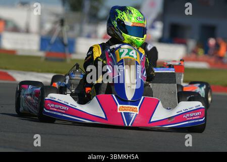 2020 - Connor Zilisch - Karting - Mansell Raceway, Dunkeswell, Devon ...