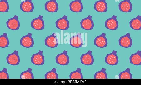 Pomegranate red fruit vector background Stock Vector