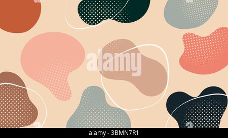 Pastel soft abstract background Stock Vector