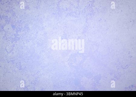 Displaying textured pale blue and lavender flat design surface with irregular splotches and smudges Stock Photo
