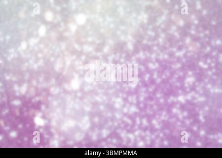 Abstract gradient background is showing shimmering pink and purple bokeh circles, flat design Stock Photo