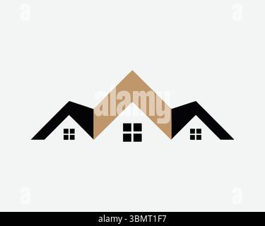 real este logo icon vackotr Stock Vector