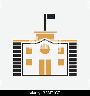 real este logo icon Stock Vector