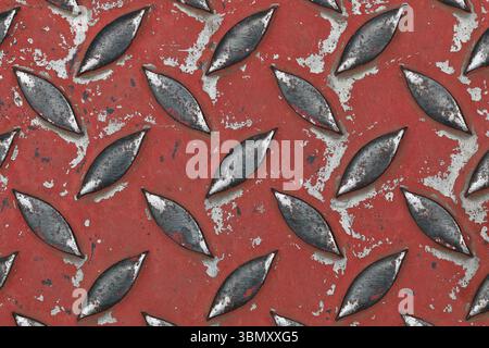 It is Design on steel for pattern and background. Stock Photo