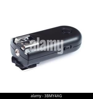 It is One wireless camera trigger isolated on white. Stock Photo
