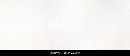White, ivory, creamy, ecru paper wave texture background. Real canvas paper for collage, wallpaper, backdrop, scrapbooking Stock Photo