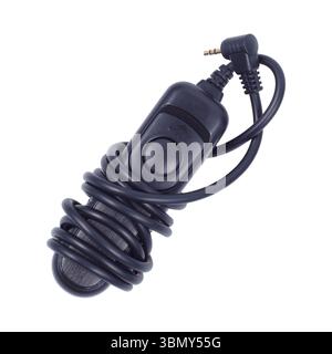 It is Shutter control switch isolated on white. Stock Photo