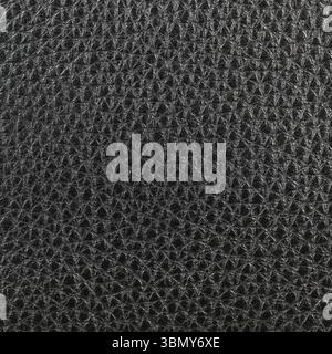 It is Black leather texture for pattern and background. Stock Photo