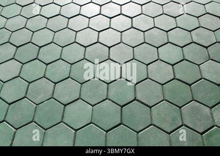 it is cement floor blocks for pattern and background. Stock Photo