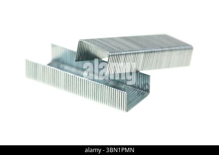 It is Staples isolated on white. Stock Photo