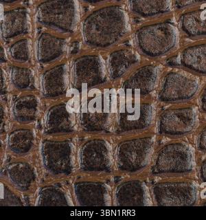 it is brown leather texture for pattern and background . Stock Photo
