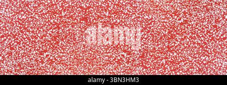it is horizontal red marble texture for pattern and background. Stock Photo