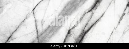 it is horizontal white marble texture for pattern and background. Stock Photo